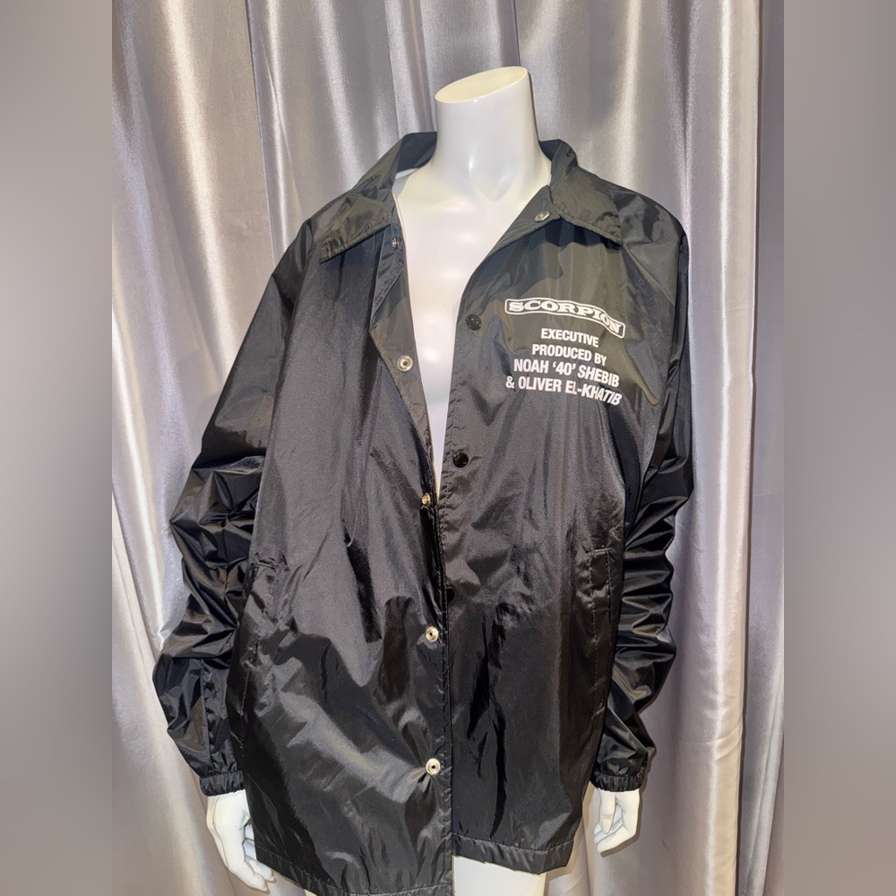 Never Worn DRAKE 2018 Tour Black Coach Jacket